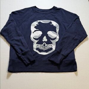 Zadig & Voltaire Camo Skull French Terry Sweatshirt